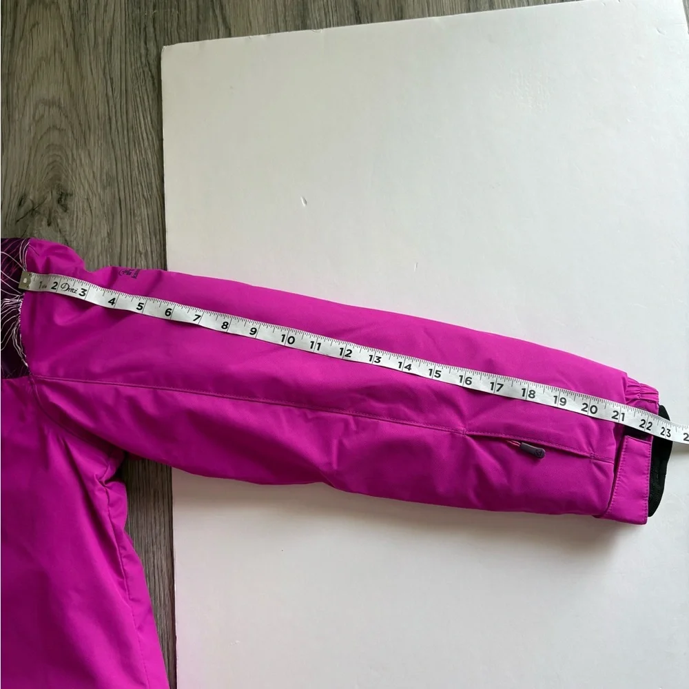 NEW Kamik Cami Leilani print jacket plum/fuschia NWOT